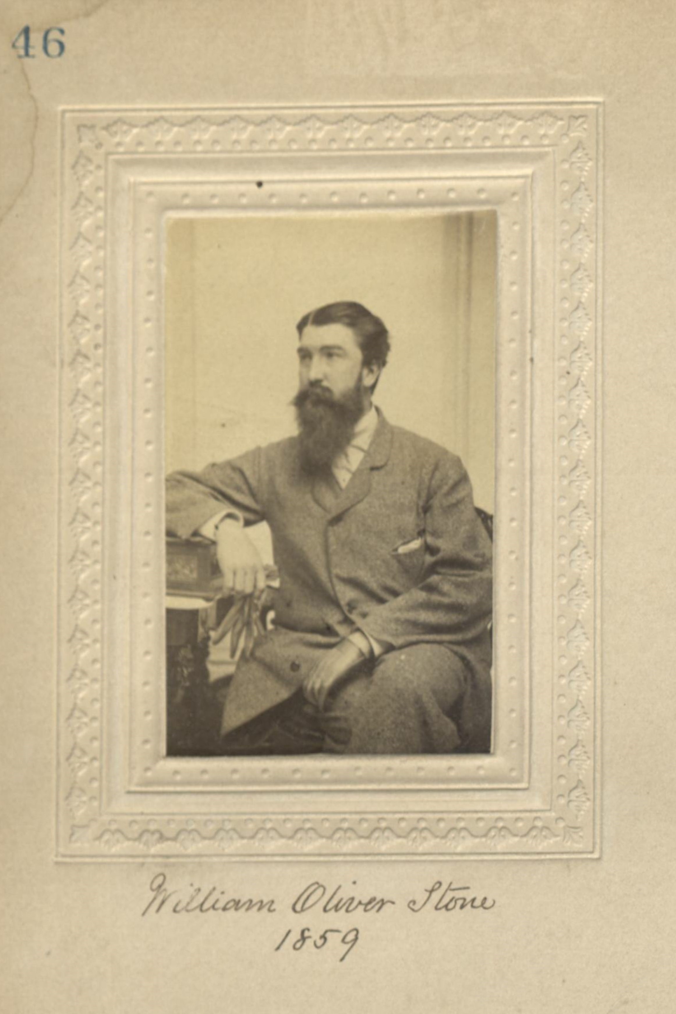 Member portrait of William Oliver Stone